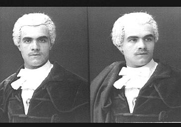 Edmond Clément, tenor, dans 'Mignon'
