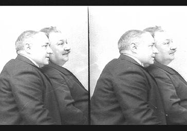 Léon Boyer et Alphonse Bacharach dit Paul Mussay, directeurs du théâtre du Palais-Royal jusqu'en 1899
