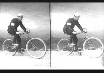 George Pilkington Mills, vélocipédiste anglais