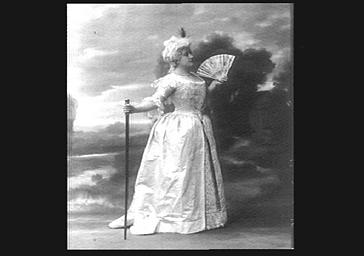 Mademoiselle Morlet, dans 'Manon'