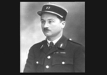 Roland Garros né Eugène Adrien Roland Georges Garros, aviateur français. Lieutenant pilote lors de la première guerre mondiale.