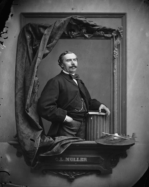 Charles Louis Lucien Muller, peintre d'histoire, de genre et portraitiste