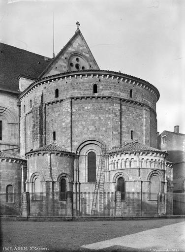 Abside et transept sud