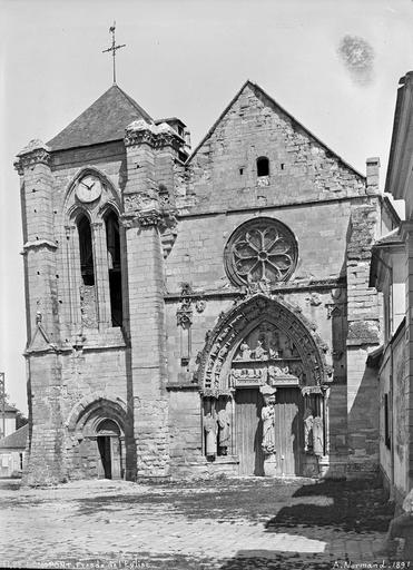 Eglise : façade ouest