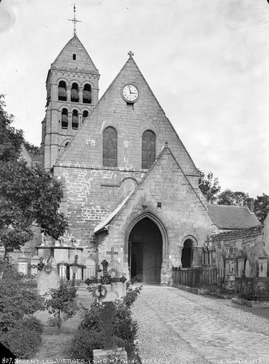 Ensemble ouest, clocher