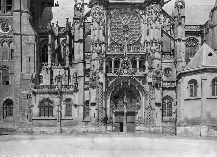 Façade sud et transept