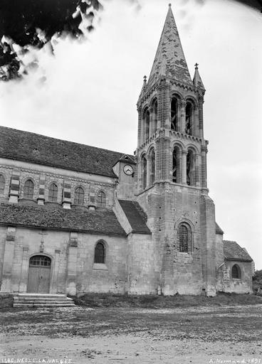 Clocher et façade sud