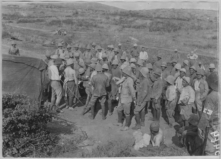 Combats dans le secteur de Kalinova-Bujuklu (juin - juillet 1916). Vaccination des zouaves