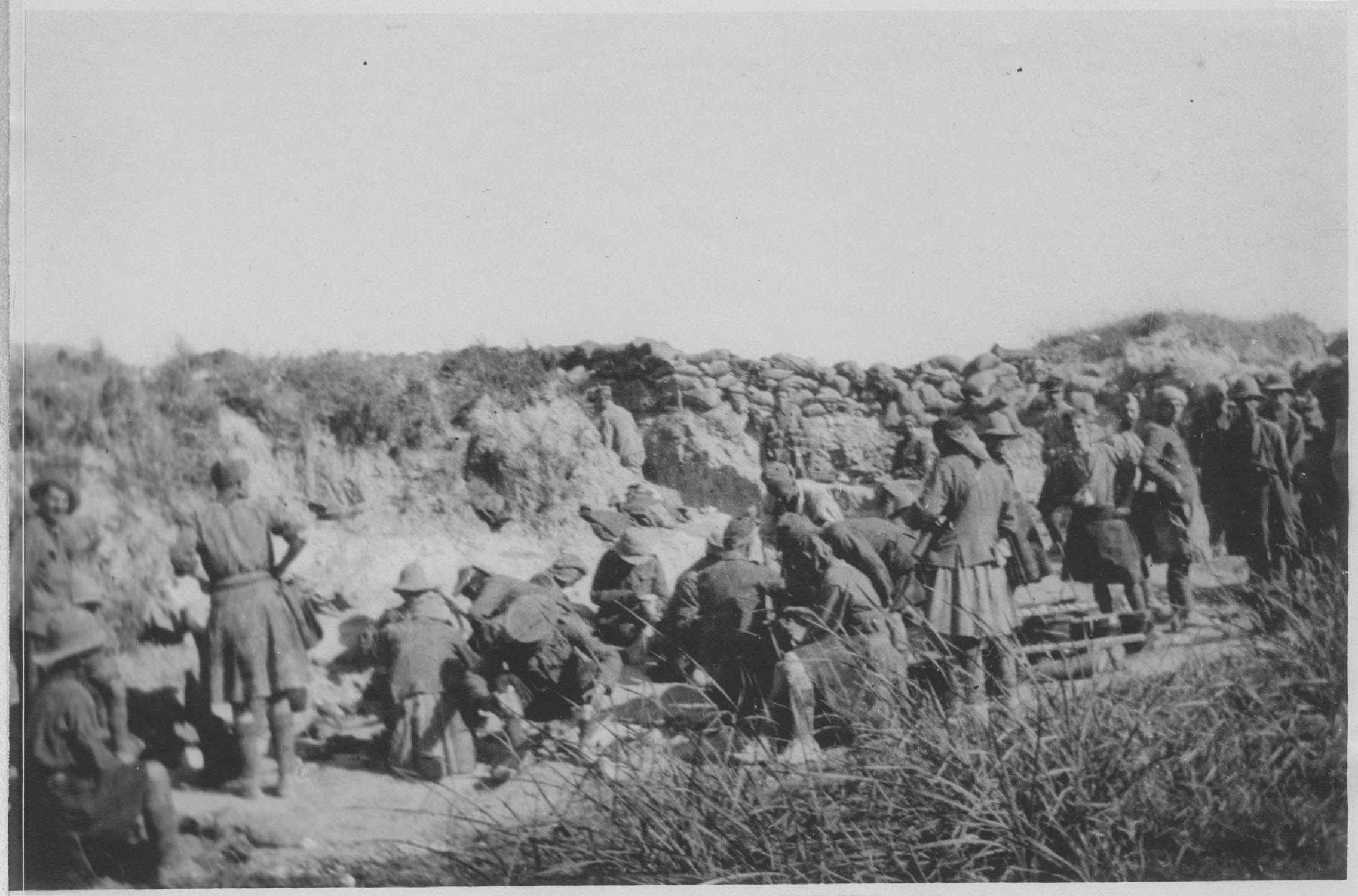 Péninsule de Gallipoli. Cuisines d'un régiment écossais