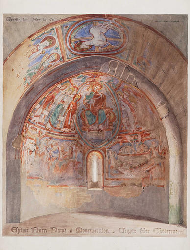 Ensemble des peintures murales de la chapelle