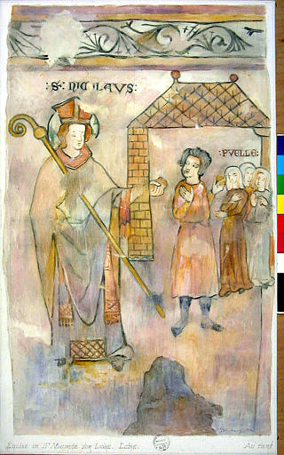 Saint Nicolas et les enfants