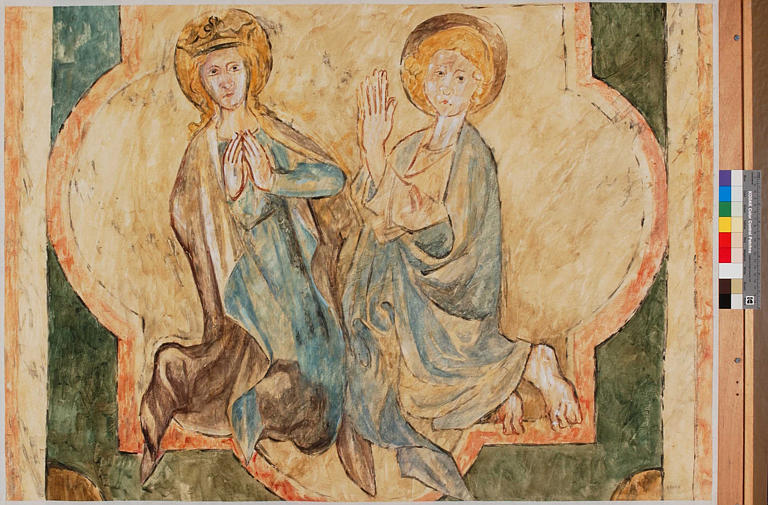 Un saint et une sainte