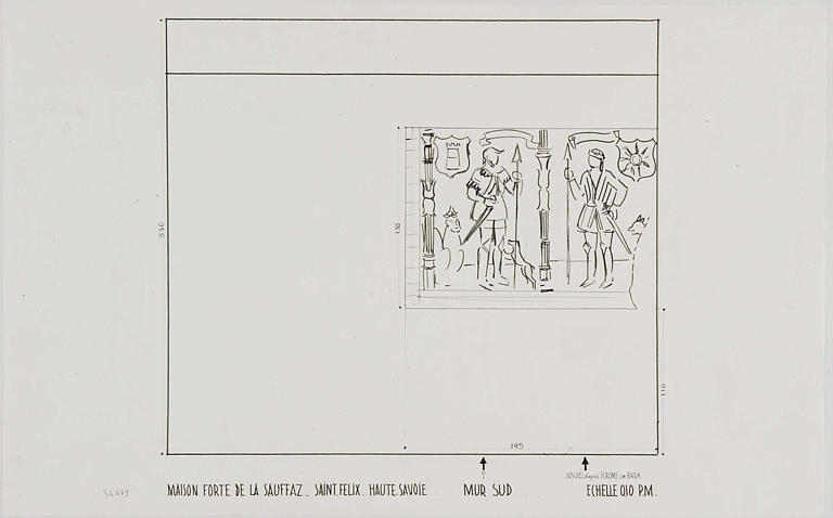 Vue d'ensemble schématique des peintures