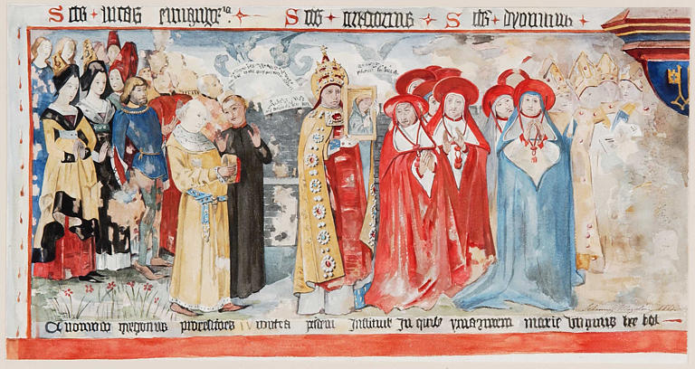 La procession de saint Grégoire