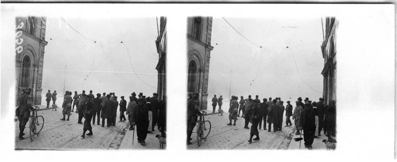 Bombardement par obus incendiaires de l'Hôtel de Ville, le 3 mai 1917