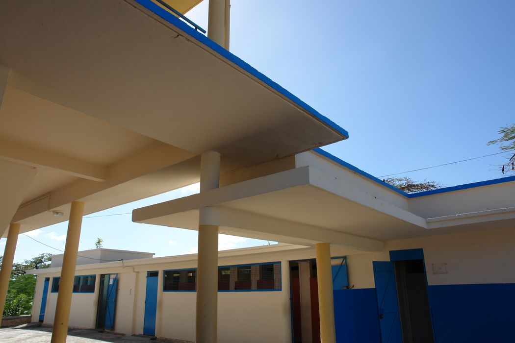 vue partielle des façades