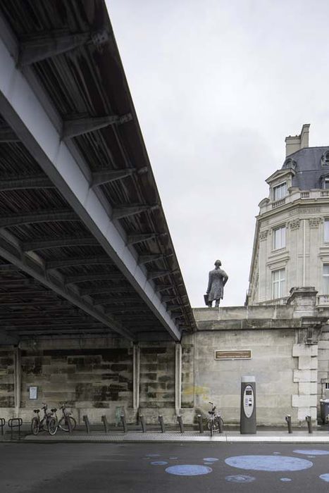 vue partielle de la passerelle