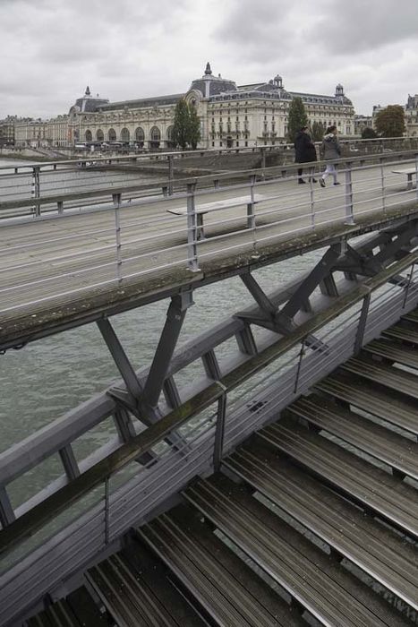 vue partielle de la passerelle