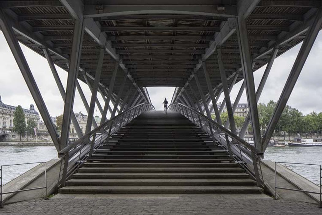 vue partielle de la passerelle