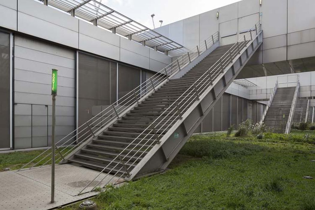 détail d’une passerelle de secours