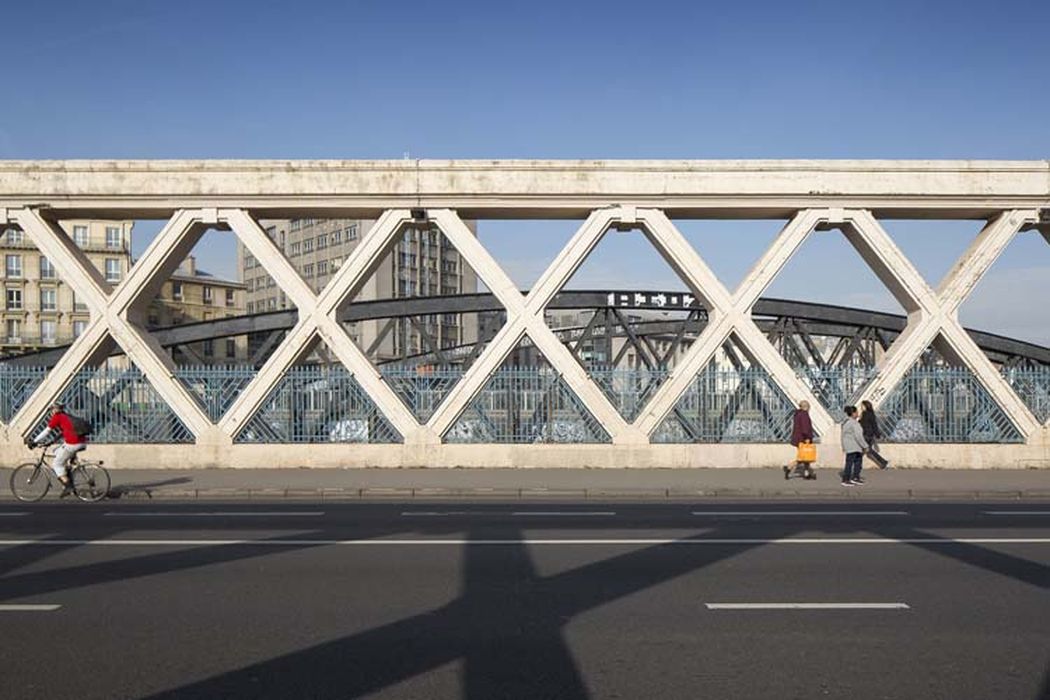 vue partielle de la passerelle