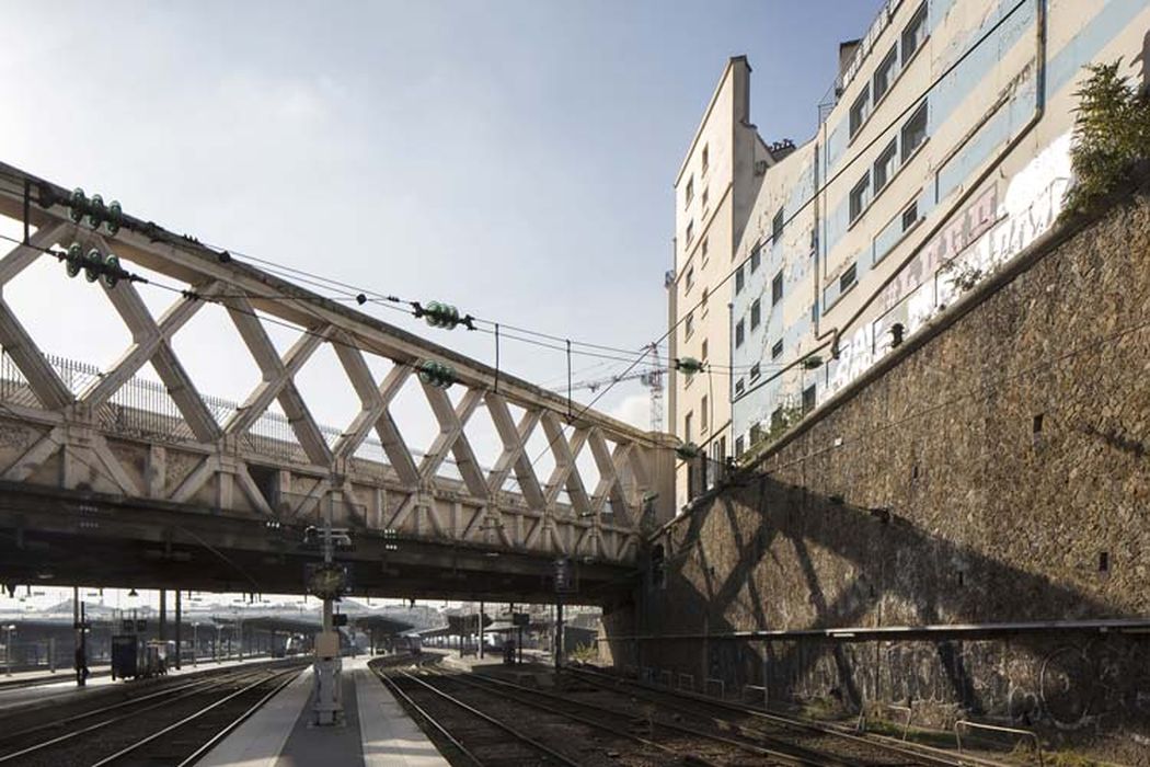 vue partielle de la passerelle