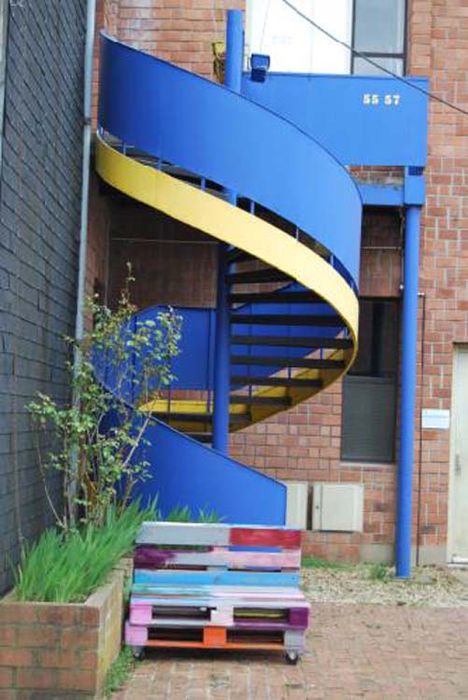 escalier d'un logement