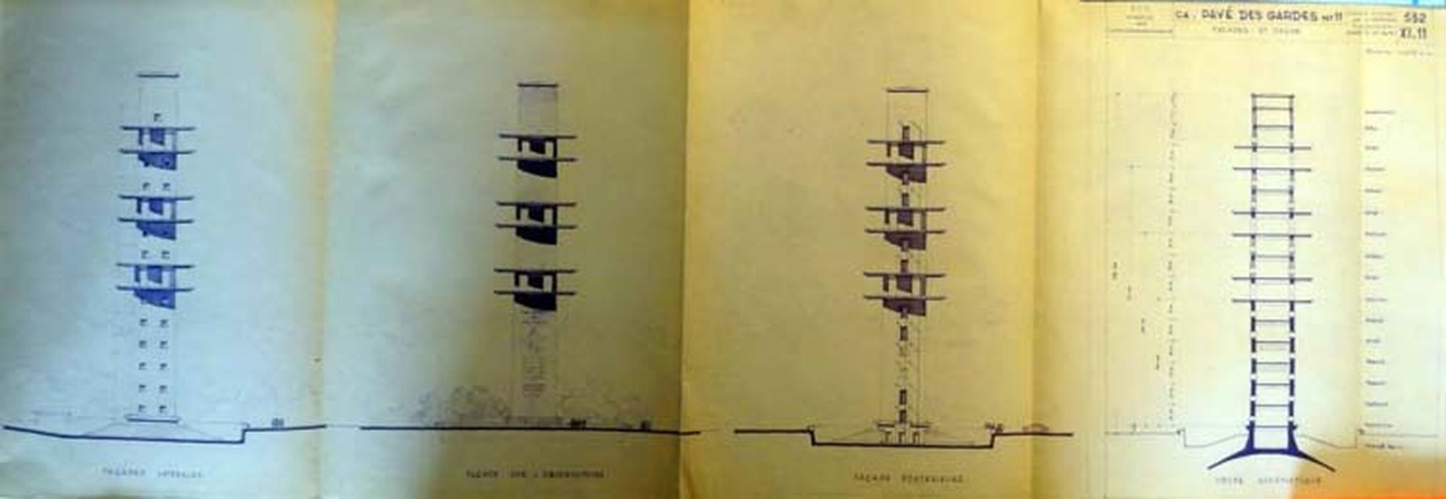 élévation de l’avant-projet