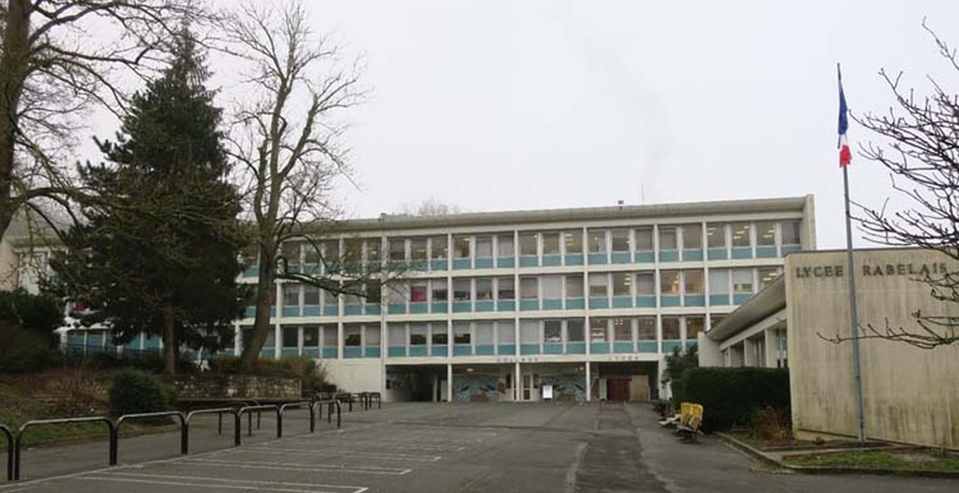 vue partielle de la façade