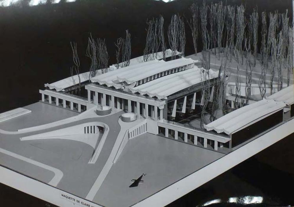 maquette du bâtiment principal