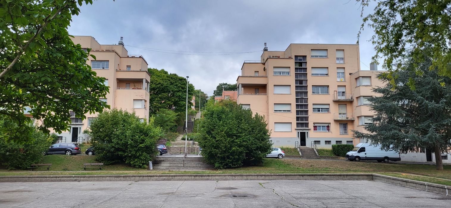 vue partielle de la cité-jardin