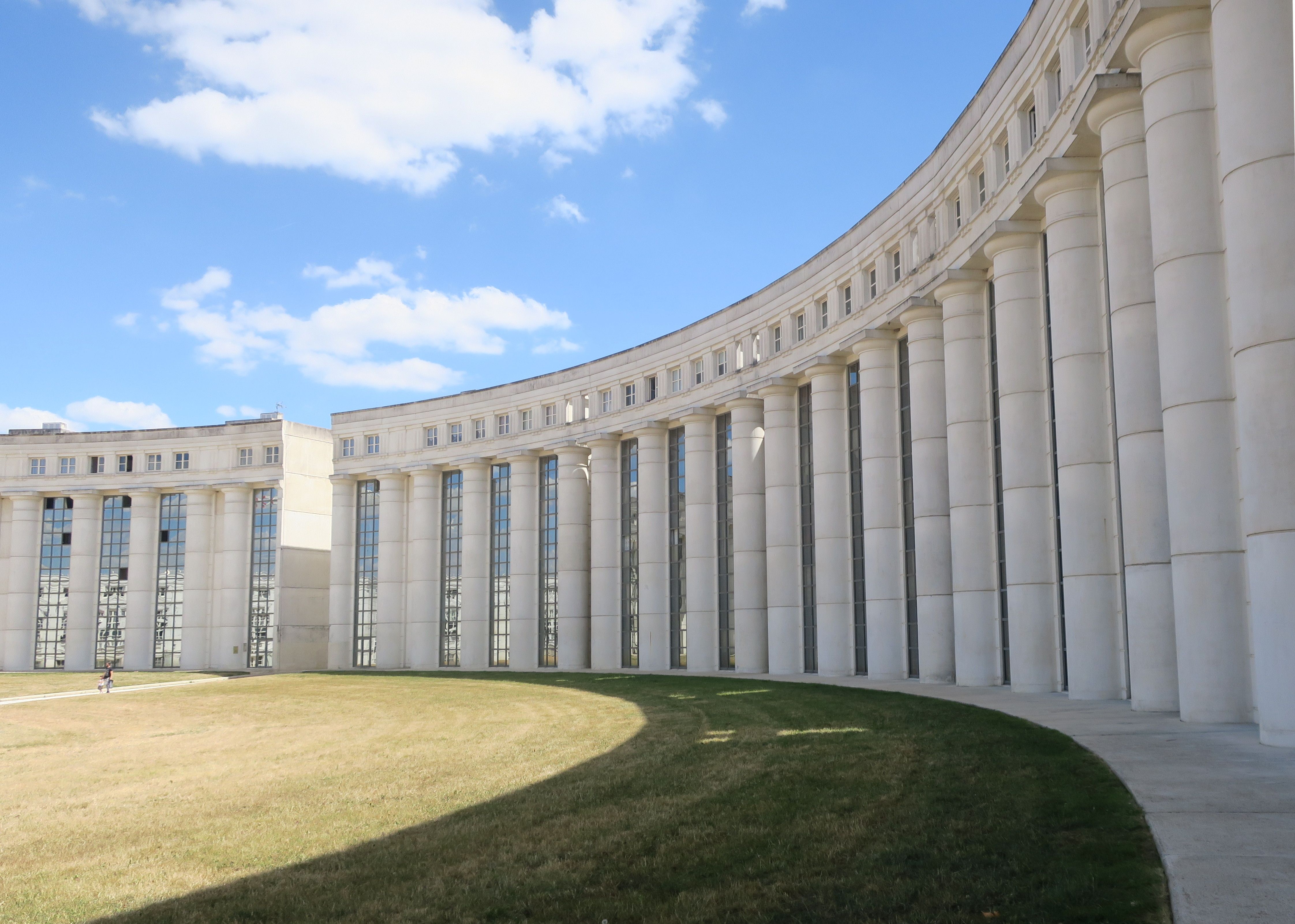 colonnade, vue intérieur sud-ouest