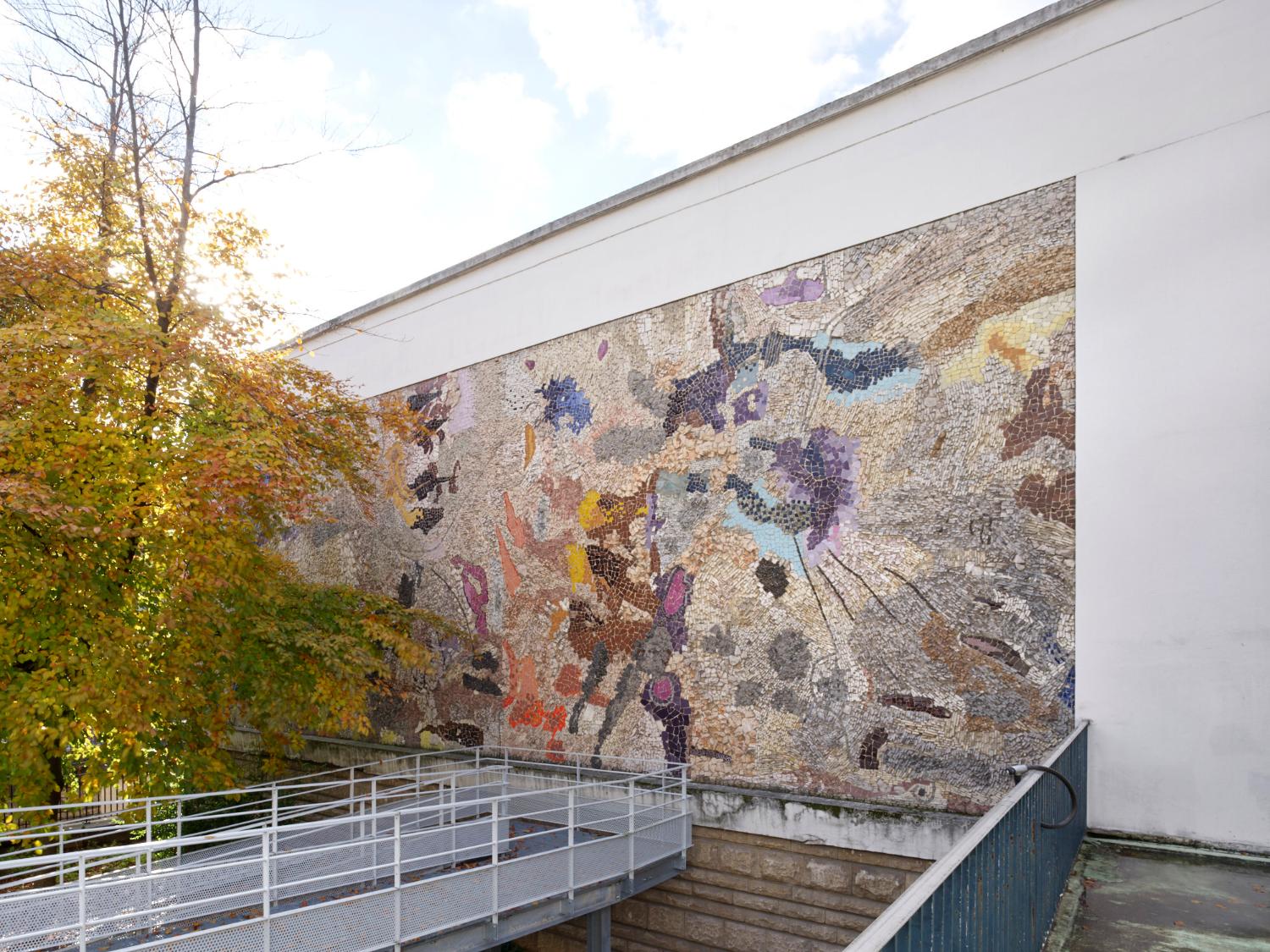 mosaïque extérieure