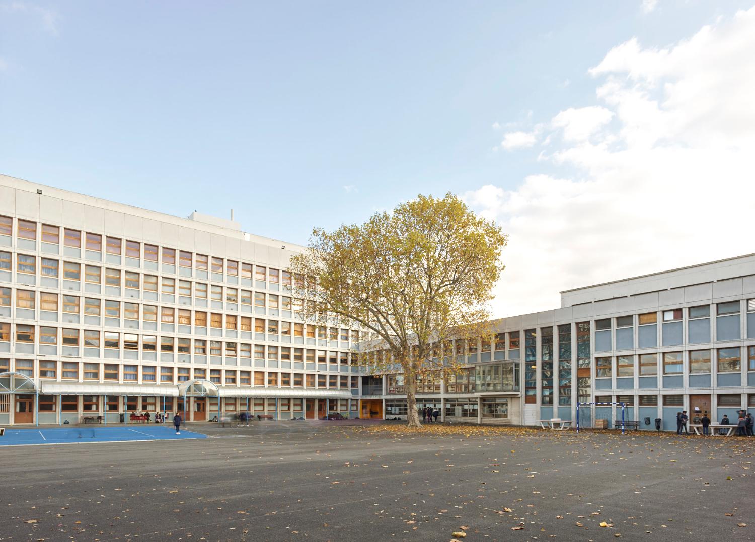 cour intérieur, ensemble sud-est