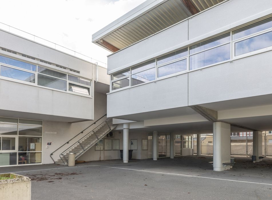 escalier et ensemble intérieur nord-est