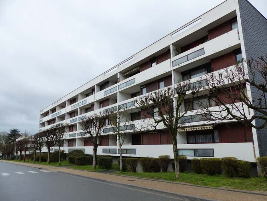 façade antérieure d’un des bâtiments