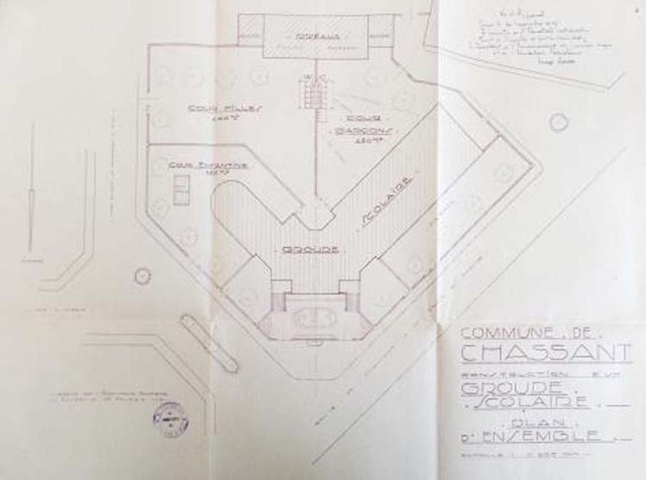 plan général du bâtiment