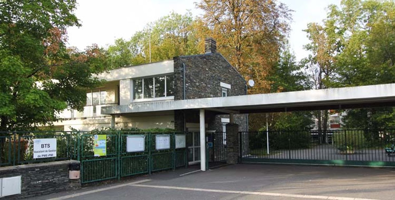 pavillon d’entrée, vue partielle