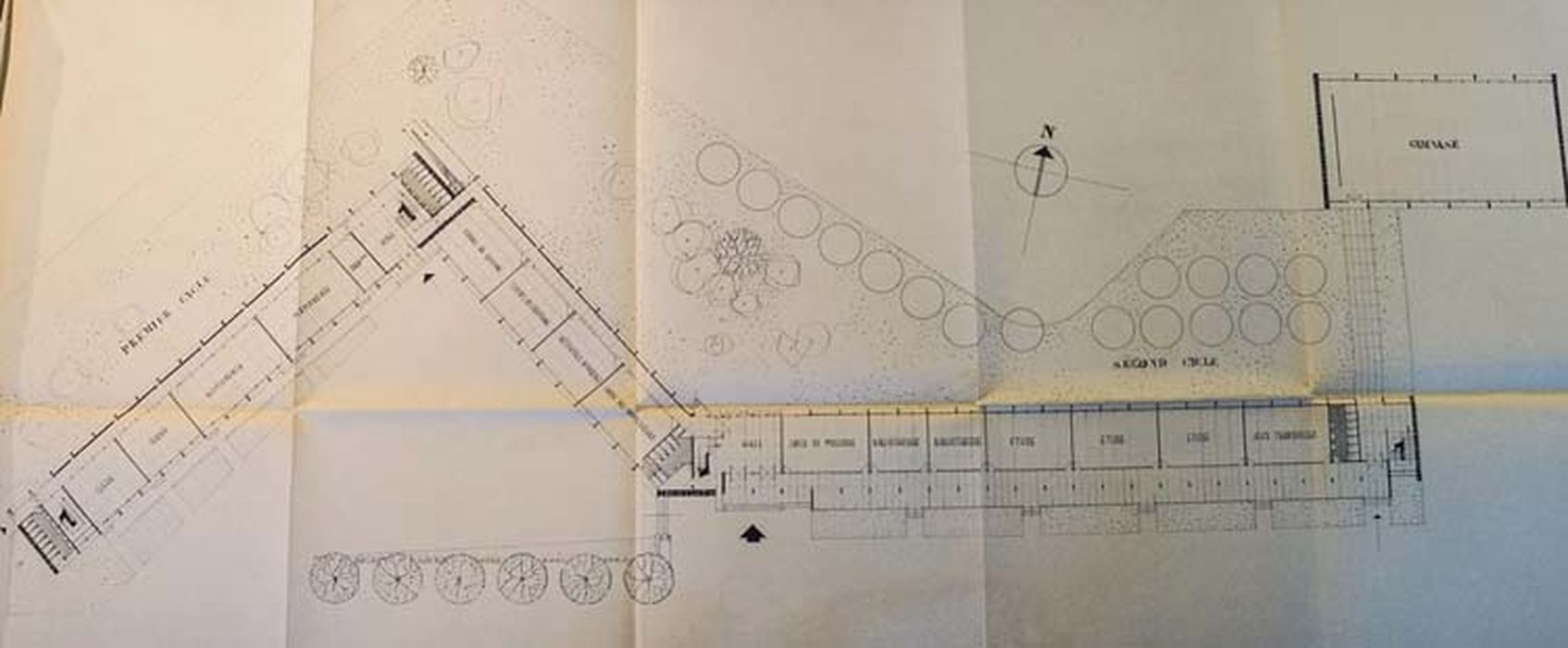 plan général du bâtiment