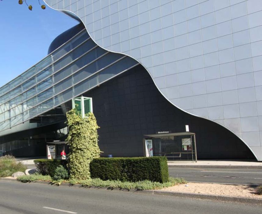 vue partielle du bâtiment