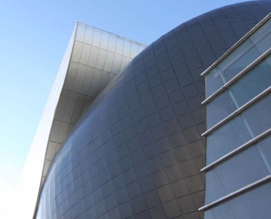 vue partielle du bâtiment