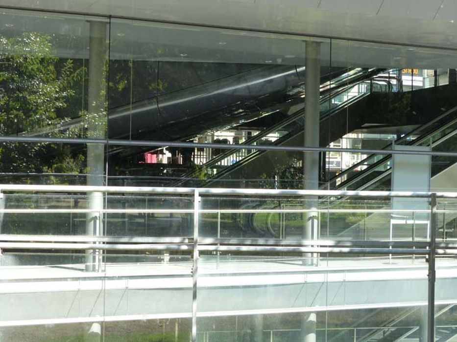 façade extérieur, vue partielle