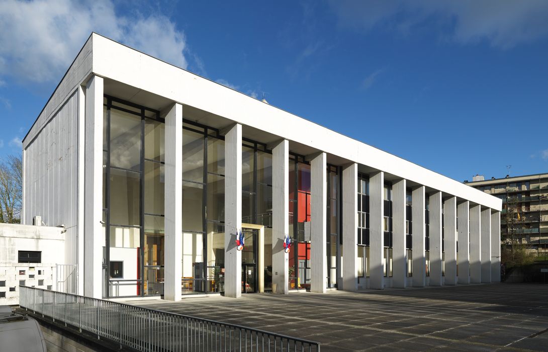 façade principale, vue générale