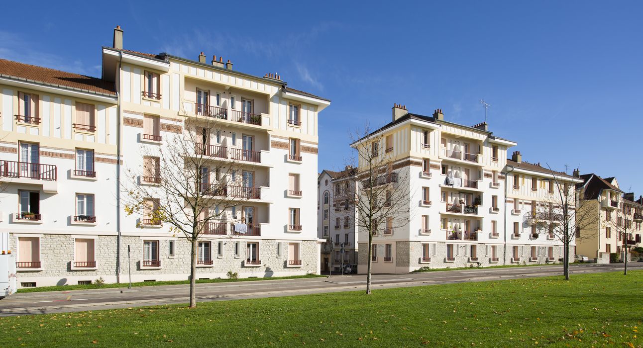 façade sud-est, boulevard Jules Guesde