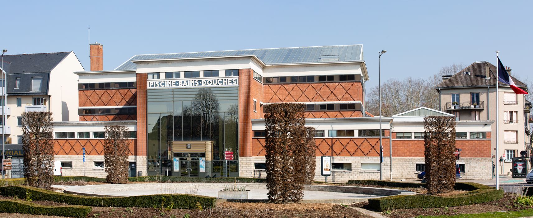 façade ouest, quai Saint-Dominique