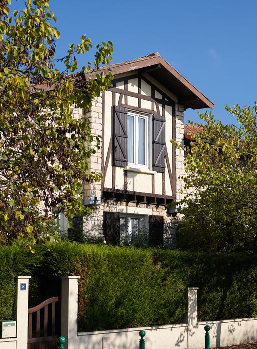 façade à pans de bois