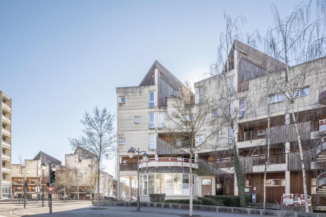 ensemble nord-est, vue de la rue Gambetta