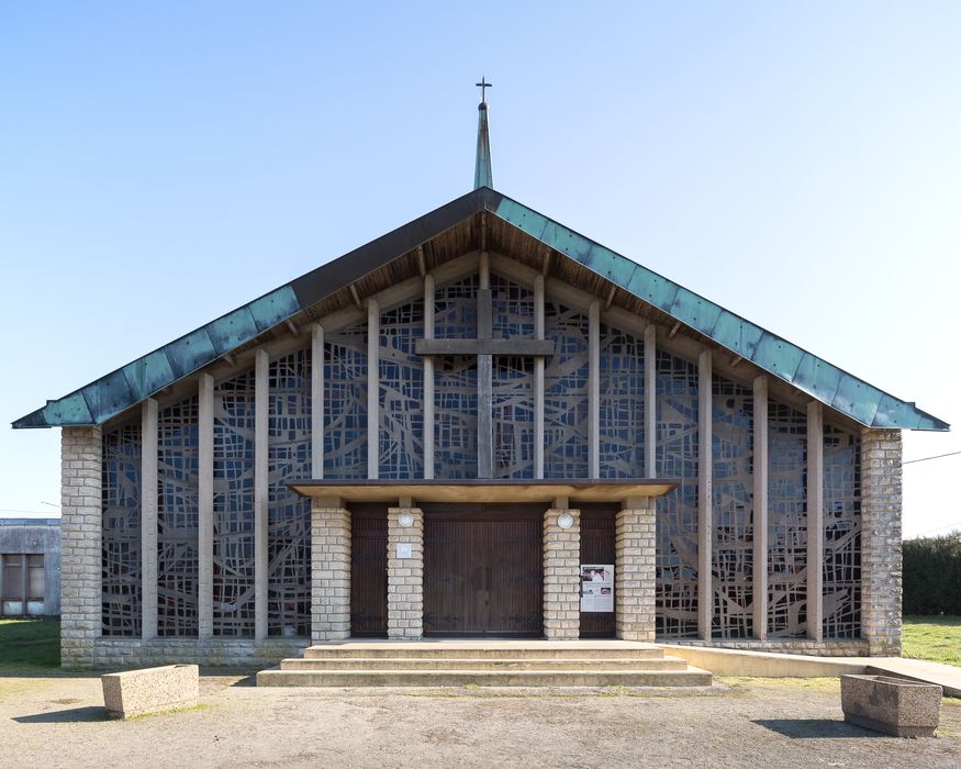 façade nord-ouest, entrée principale