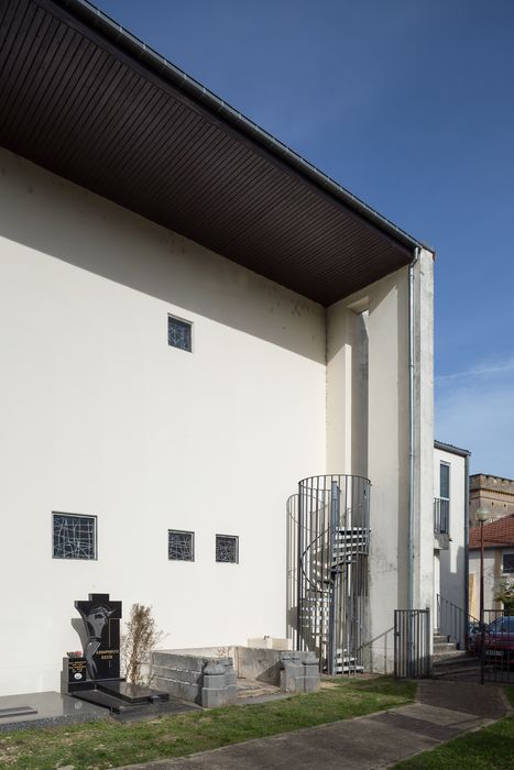façade sud, escalier