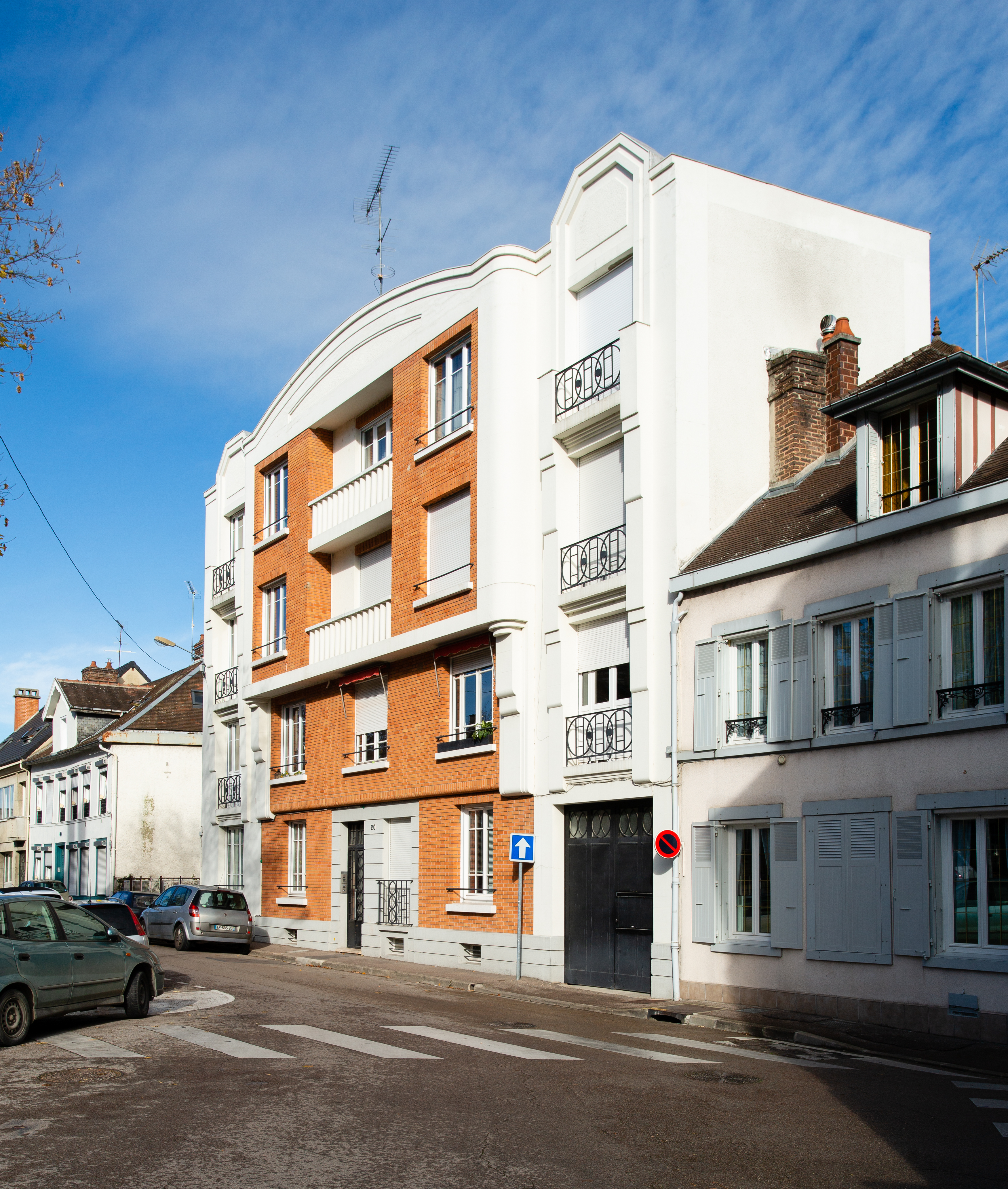Troyes-Immeuble de logements